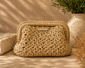 Borsa Mariuccia intrecciata a mano