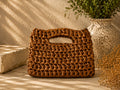 Borsa Giorgia intrecciata a mano